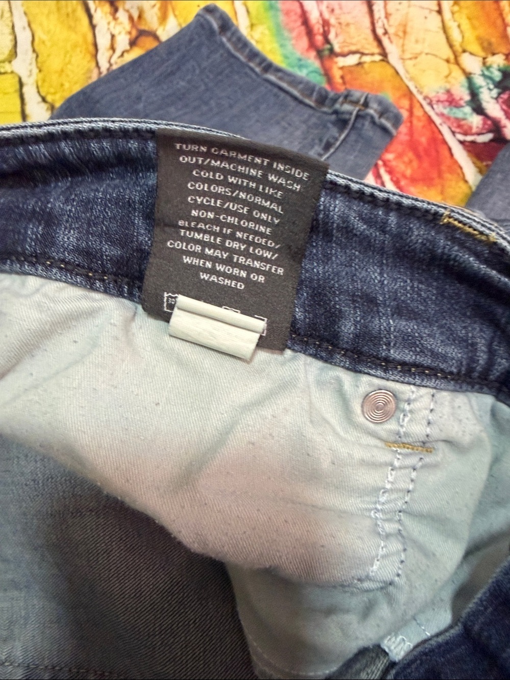 torrid Dark Blue Skinny Jeans plus size 16R - Picture 6 of 10